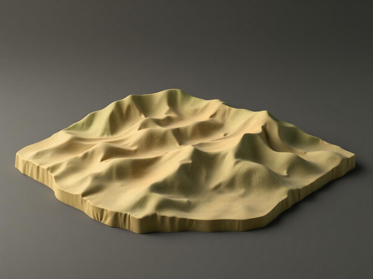 3D digital elevation model